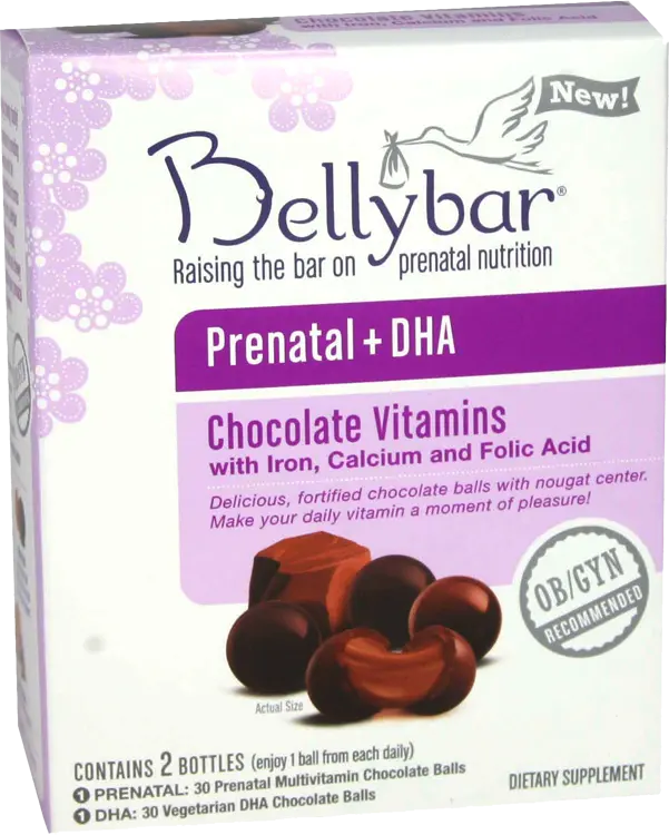 Chocolate Prenatal & DHA Vitamins first